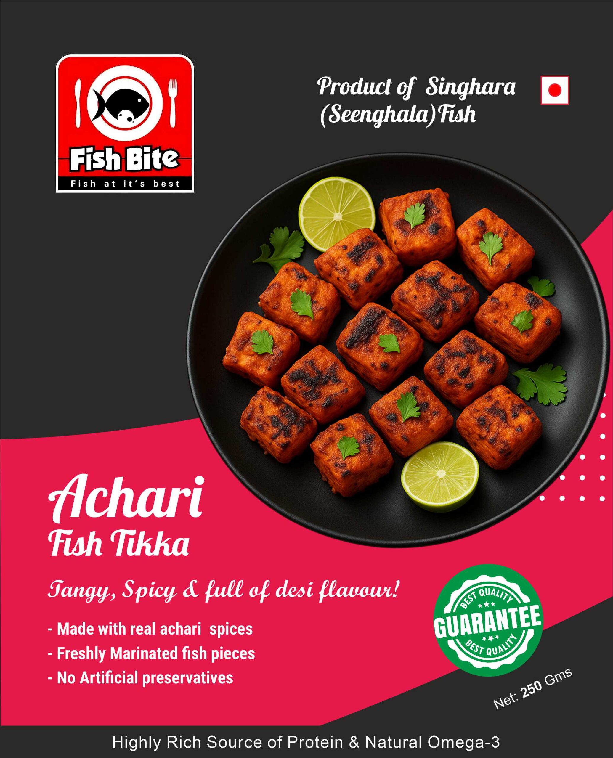 Achari Fish Tikka